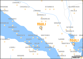 map of Nduli