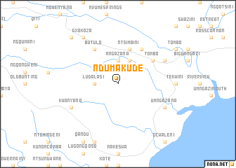 map of Ndumakude