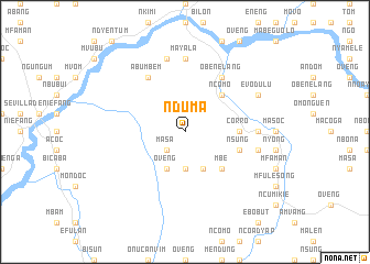 map of Nduma