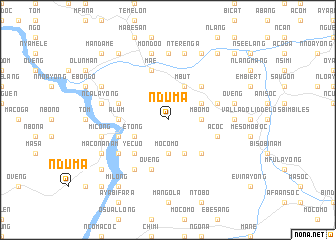 map of Nduma