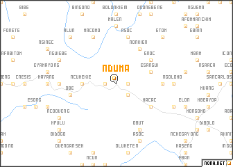 map of Nduma