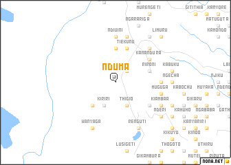 map of Nduma