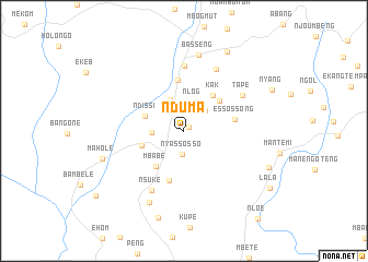 map of Nduma