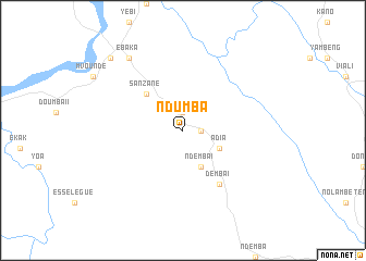 map of Ndumba