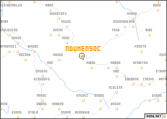 map of Ndumensoc