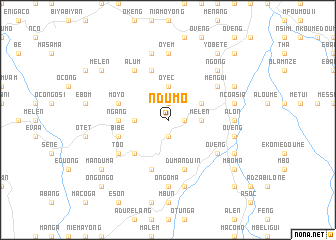 map of Ndumo