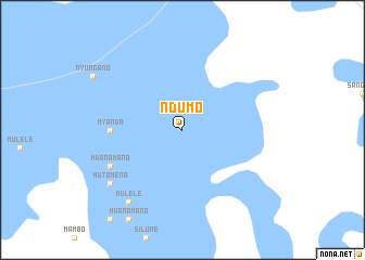 map of Ndumo