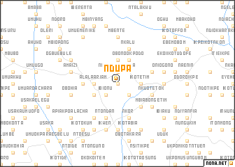 map of Ndupa