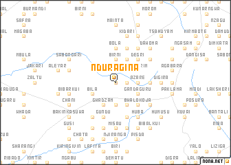 map of Nduragina