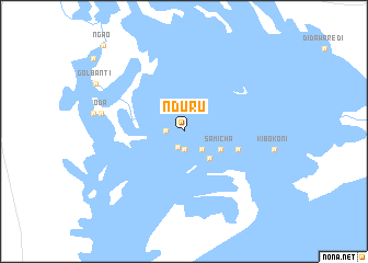map of Nduru