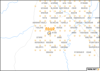 map of Ndur