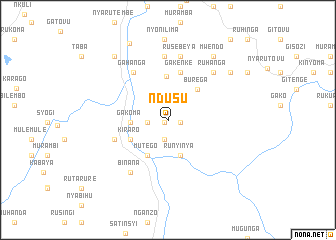 map of Ndusu