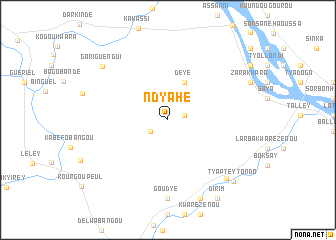 map of Ndyahé