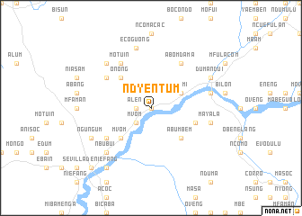 map of Ndyentum