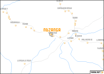 map of Ndzanga