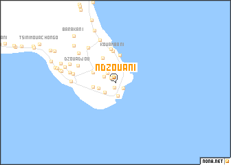 map of Ndzouani