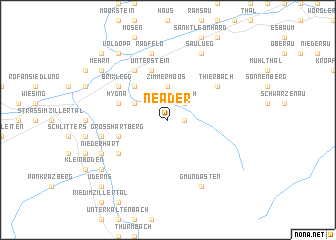 map of Neader