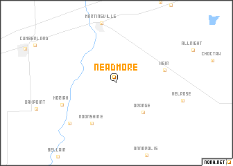 map of Neadmore