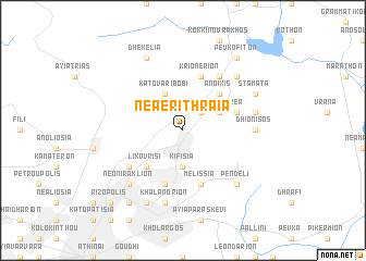 map of Néa Erithraía