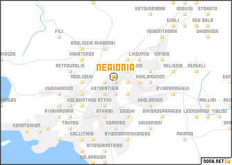 map of Néa Ionía