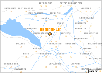 map of Néa Iráklia