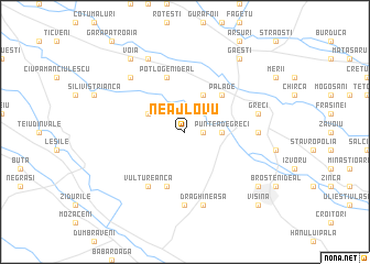 map of Neajlovu