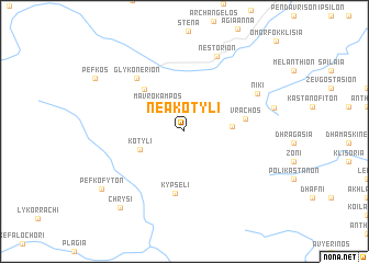 map of Néa Kotýli