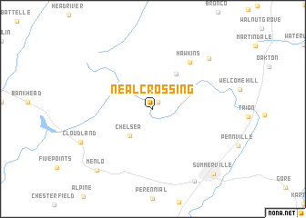 map of Neal Crossing