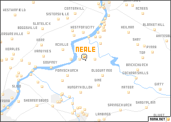 map of Neale