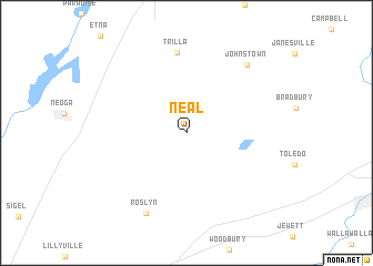 map of Neal