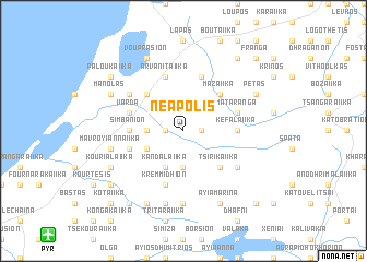 map of Neápolis