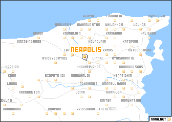 map of Neápolis