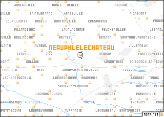 map of Neauphle-le-Château