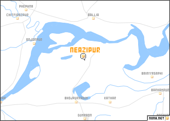 map of Neāzipur