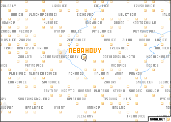 map of Nebahovy