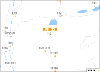 map of Nebara