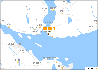 map of Nebba