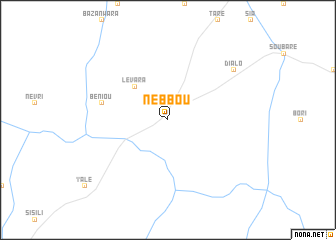 map of Nebbou