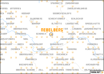 map of Nebelberg