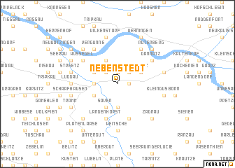 map of Nebenstedt