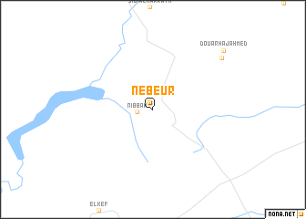 map of Nebeur