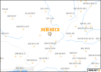 map of Nebihoca