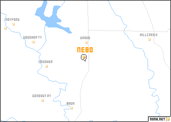 map of Nebo