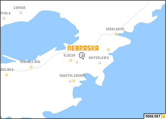 map of Nebraska