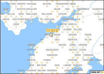 map of Nebra