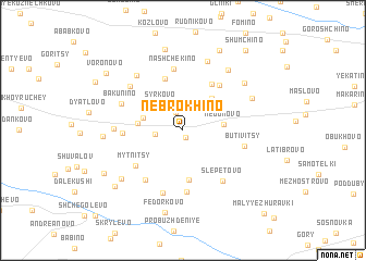 map of Nebrokhino