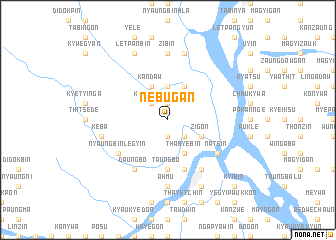 map of Nebugan