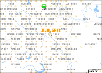 map of Nebugāti