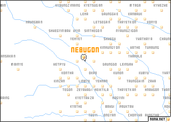 map of Nebugon