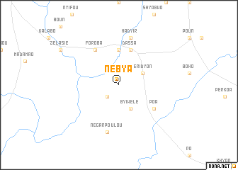 map of Nèbya